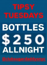 TIPSY TUESDAYS at SUGARDADDYS NYC